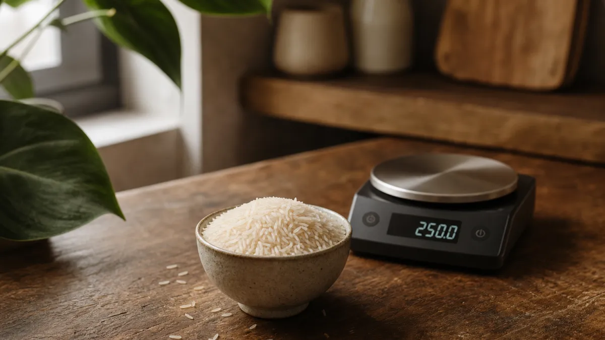 Combien de grammes de riz par personne ? Le dosage parfait
