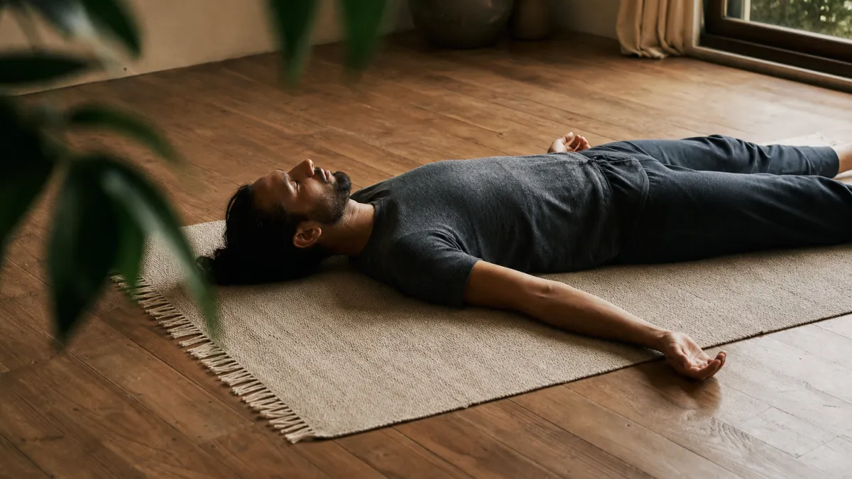 Yoga nidra avec Cédric Michel : guide de relaxation profonde