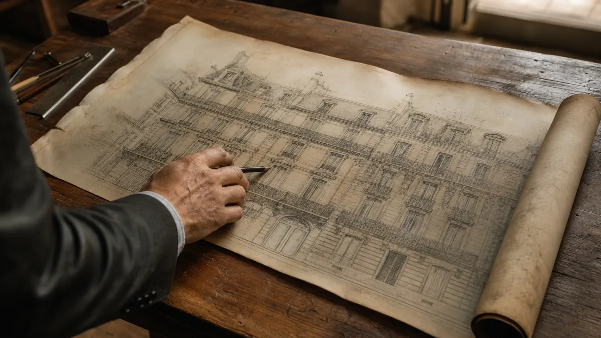 Architecture haussmannienne : décryptage d'un système unique
